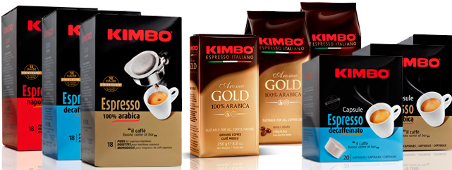 Кофе Kimbo в мире