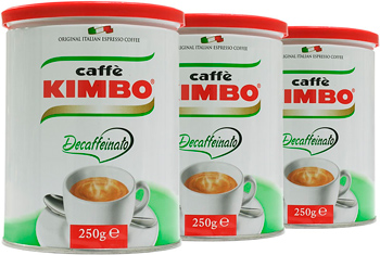 Молотый кофе Kimbo Decaffeinato