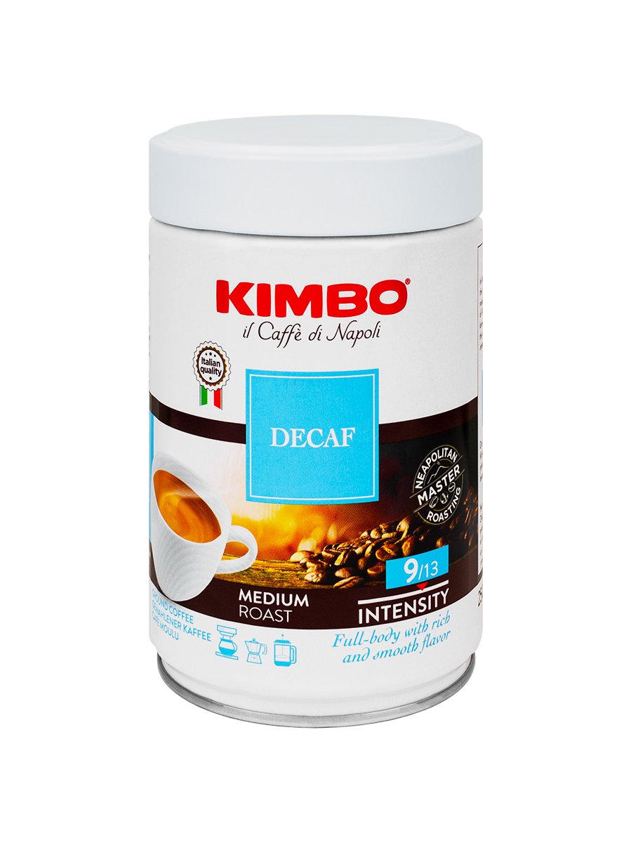 Кофе Kimbo молотый Decaffeinato 250 г