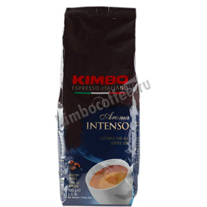 Кофе Kimbo(Кимбо) в зернах Aroma Intenso 500 гр